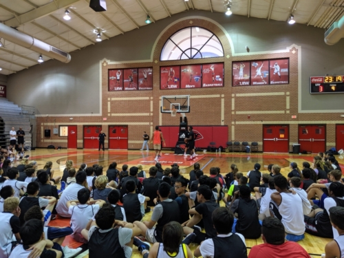 Learned basketball skills from Spurs Assistant Coach